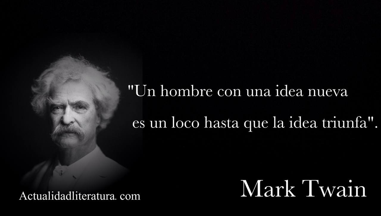 Frase de Mark Twain